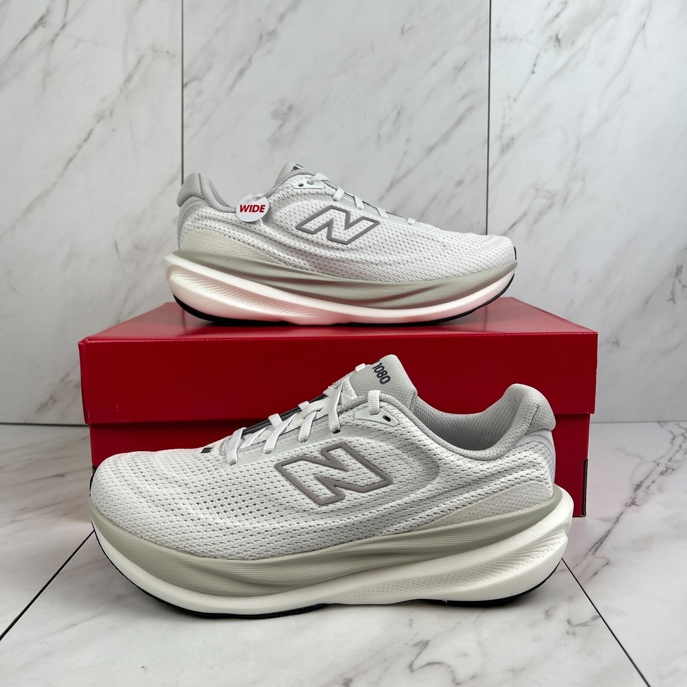 New Balance Fresh Foam X 1080v15 Womens Size 8.5 D WIDE White Running Shoes